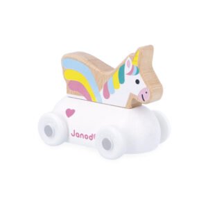 Cotxe Unicorn de fusta Cross Roads Janod